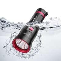 xhp70 10000Lumens Head Rotary Switch Scuba Diving Light IP68 Waterproof Underwater 25m  Diving Flashlight