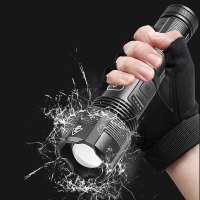 5000lumen  Outdoor Powerful LED Flashlight USB Rechargeable Zoomable Torch XHP50 XHP70 Hand Lamp 26650 18650 Battery flashlight