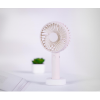 Custom desk stand portable air  usb mini fan with mirror