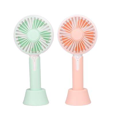 2019 Hot Sale New Handheld Table Mini Fan Electric Cooler Rechargeable Fan With Aromatherapy Tablets