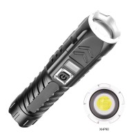 Qimai USB Rechargeable Zoomable P90 Headlamp 5000 Lumens Headlight Powerful LED XHP90.2 Head Torch Lamp