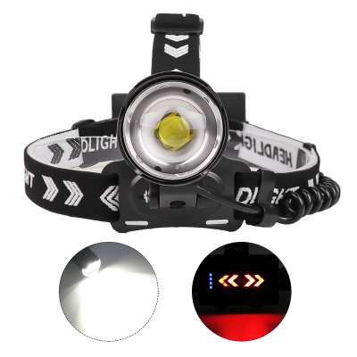 High Power XHP90 Headlamp USB Rechargeable Super Bright LED Head Lamp 10000 Lumens Headlight 3 Lighting Modes Adjustable Focus